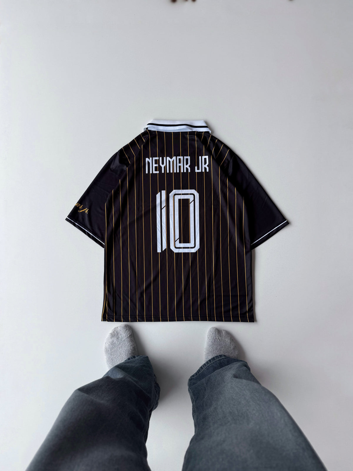Neymar JR 10 Santos FC five sleeves