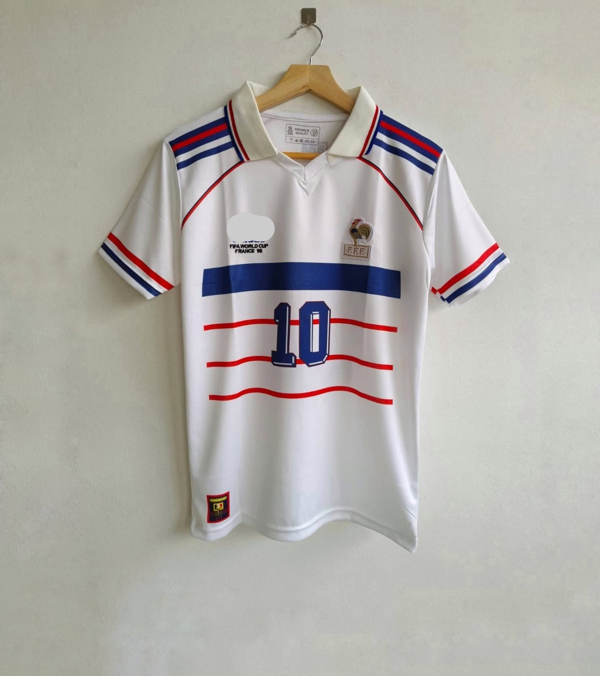 France 2006 zidane half sleeves retro