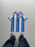 Argentina Messi home WC 2026 half sleeve