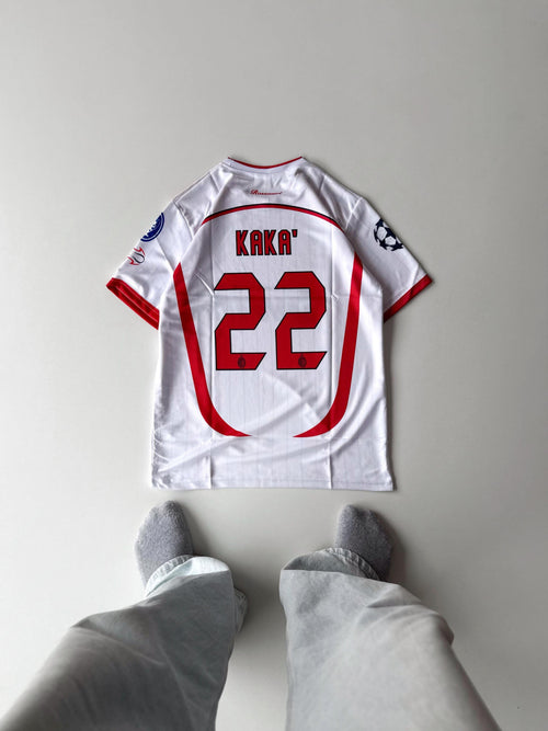Ac milan 2006-07 away Kaka half sleeves retro