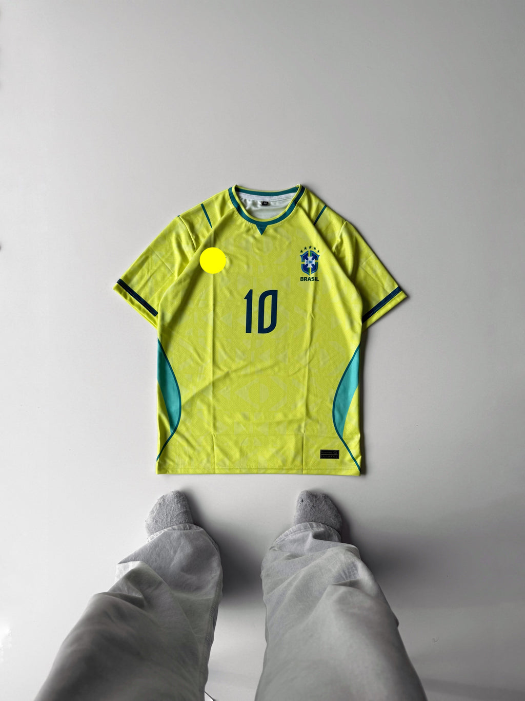 Brazil Neymar Jr WC 2026 half sleeve