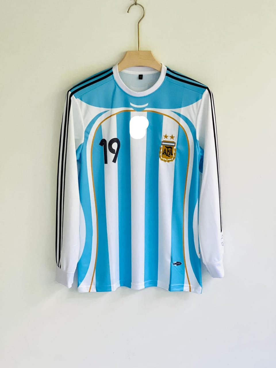 Argentina 2006-07 Messi full sleeves retroRetro Full sleeves