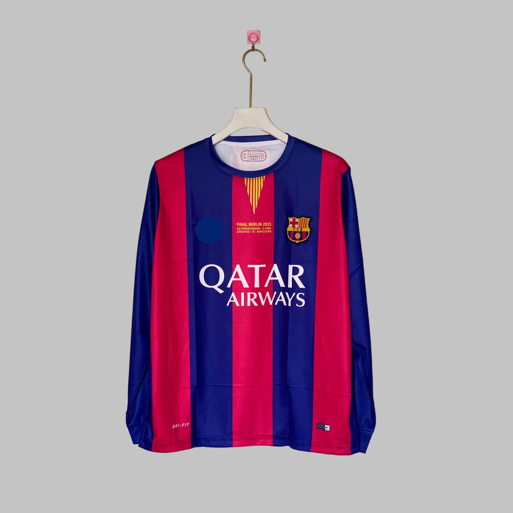 FC Barcelona Messi 2015-16 Retro Jersey - Long Sleeve